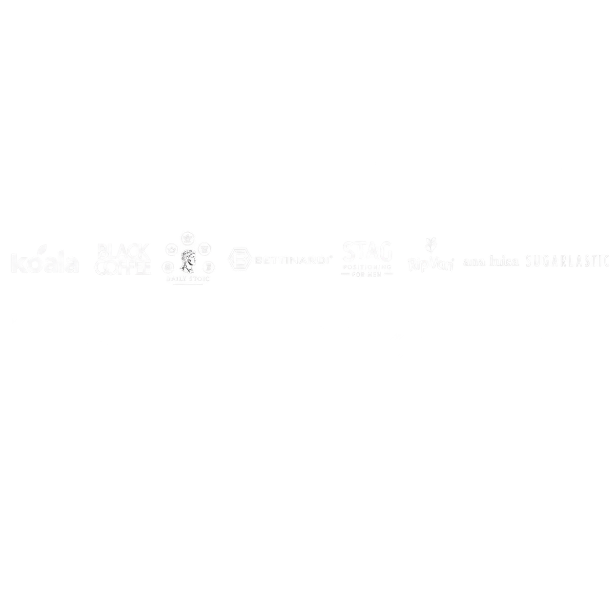 Logos of brands we have worked with